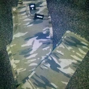 Express Camo jeans nwt